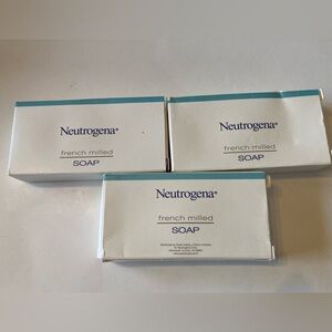 Neutrogena French Milled Soap NEW inboxes lot of 3